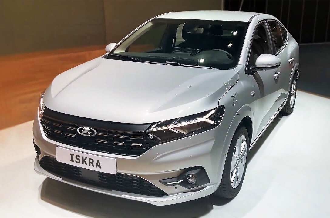 В сети показали некоторые детали экстерьера новой LADA Iskra