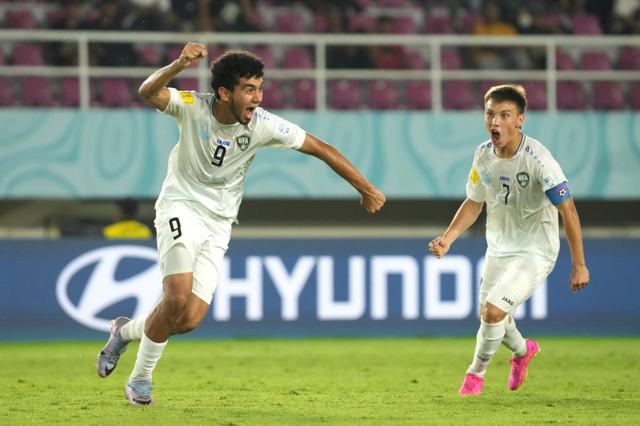ЧМ U-17: Узбекистан уверенно обыграл Канаду, Саидов оформил дубль