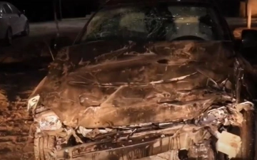 В Каракалпакстане произошло страшное встречное ДТП, есть погибший и пострадавшие (видео)